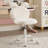 Children's Swivel Chair With Cute Rabbit Backrest, Adjustable Height 5 Caster Activity Chair, Study Chair For Bedroom And Study Desk-1662352363