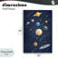 Plaque murale The Galaxy Composition, design by Creative Studio-1703968568