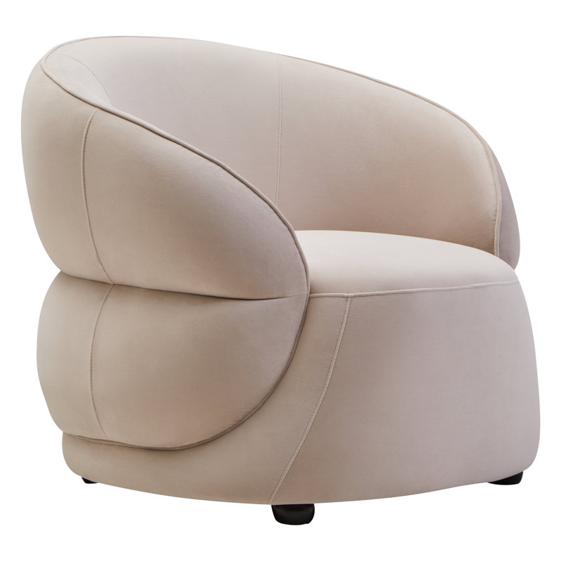 Darla Upholstered Armchair, Cream