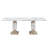 STACEY BEIGE DINING TABLE