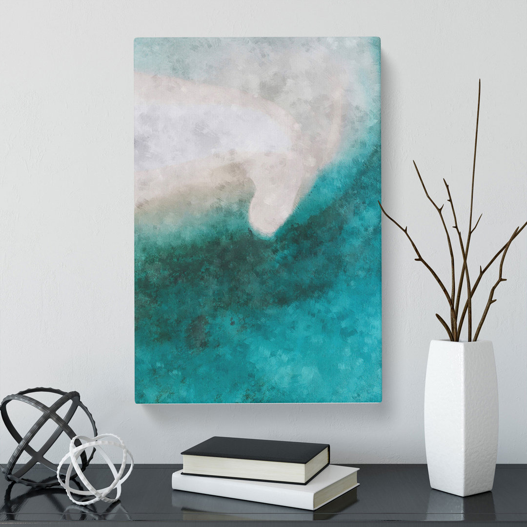 Beach And Ocean In Fenfushi Maldives - Wrapped Canvas