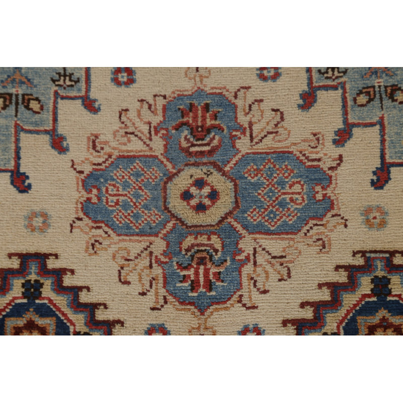 Tapis oriental géométrique Kazak 4