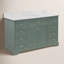 Ensemble de meuble-lavabo simple 60 po Ronnie avec comptoir vert sauge et comptoir en marbre de Carrare-1892729882-1942396711