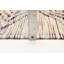 Tapis kaki rectangulaire unique 5 pi 0 po x 7 pi 11 po Jovonta