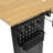 Sewing Table with Swingout Storage Panel-108201506