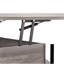 Table basse à plateau relevable 35,3 po avec tiroirs de rangement
