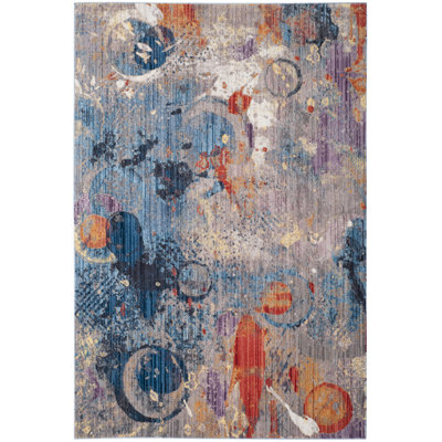 Forest Abstract Hand Woven Area Rug