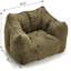 Fauteuil à billes confortable pour adultes en chenille avec mousse résistante pour le salon, la chambre à coucher, les jeux, la lecture et la télévision-130844440