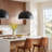Leona 1-Light Dimmable Metal Dome Single Pendant-1210321265