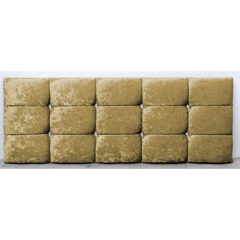 Dye Upholstered Headboard, Kingsize (5'), Gold