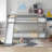 Twin Over Twin Bunk Bed With Convertible Slide And Ladder-89172263