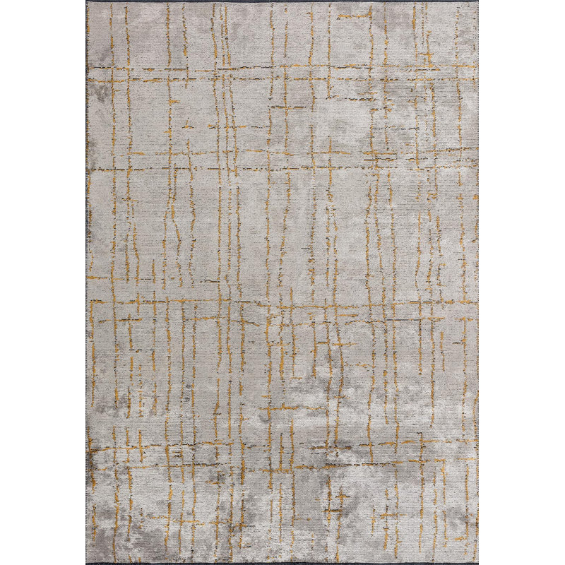 Abstrait contemporain contemporain, Rectangle 6 pi 7 po x 8 pi 3 po