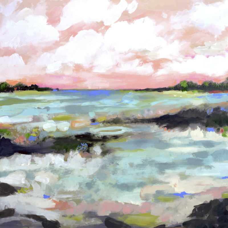 Surfscape III, H 12 po x l 12 po