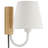 Sunlit Swivel Wall Sconce In Walnut Black-101991440