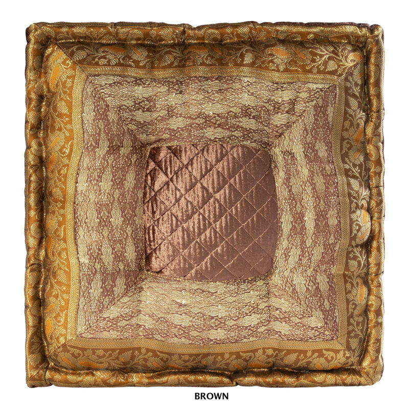 Nichole Damask Velvet Reversible Throw Pillow