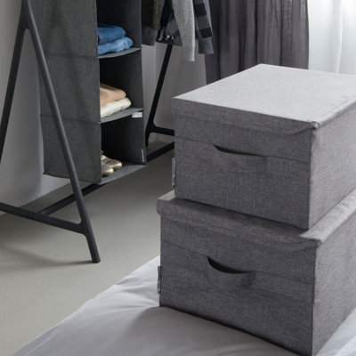 Boîte de rangement en polyester pliable Bigso