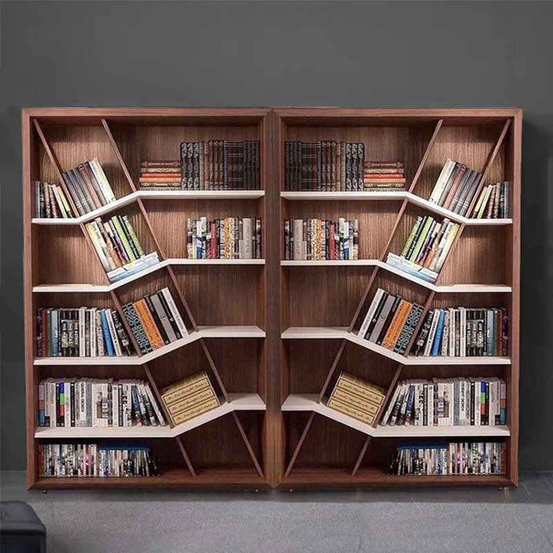 Minimalist style bookcase