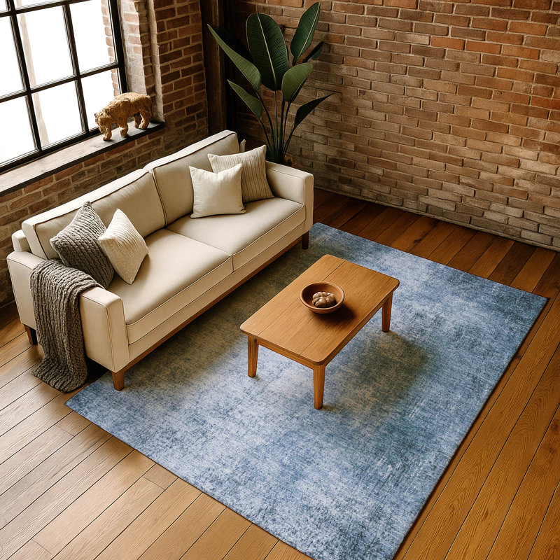 Premium Machine Washable Farolt AMF1903 Modern Rug, Rectangle 8' x 10'