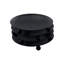 4 Pcs Black Iron Plate Candle Holders