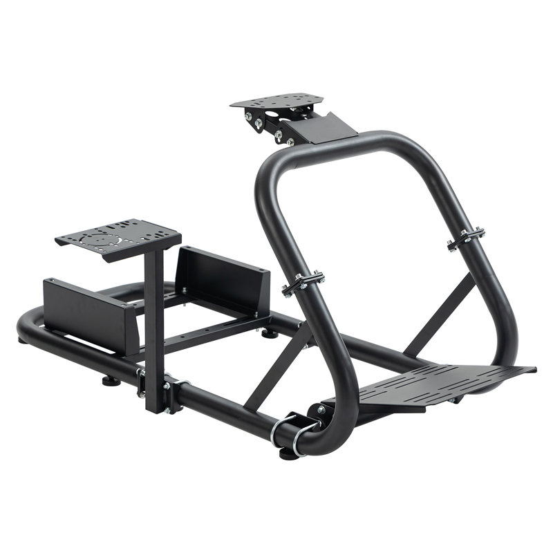 Anman Racing Simulator Cockpit Stand fit Logitech Thrustmaster NO Seat Steering Wheel Pedal Shifter
