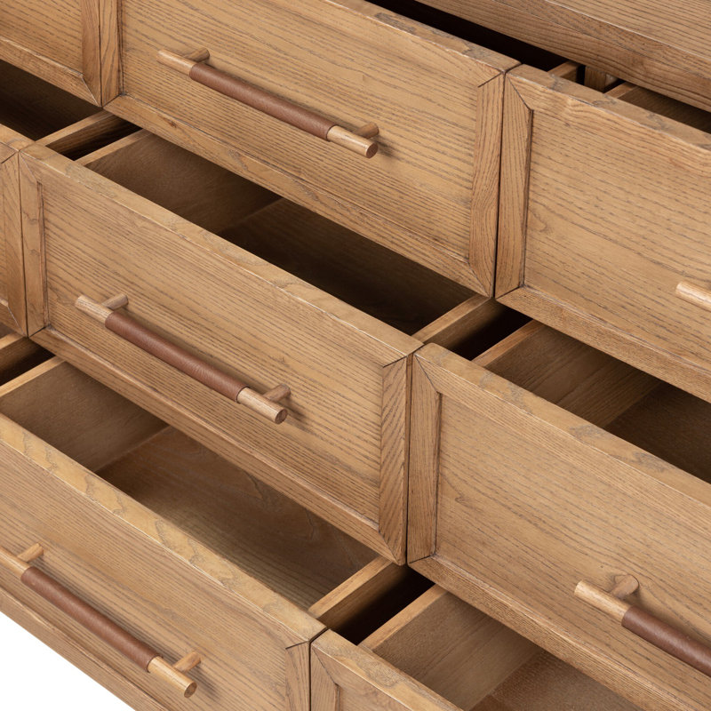 Salado 9 - Drawer Solid Wood Dresser