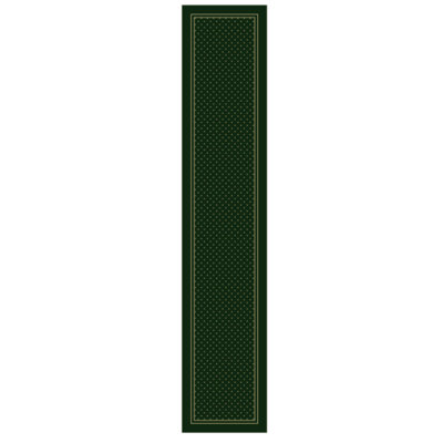 Tapis à bordure émeraude Alminus Design Center