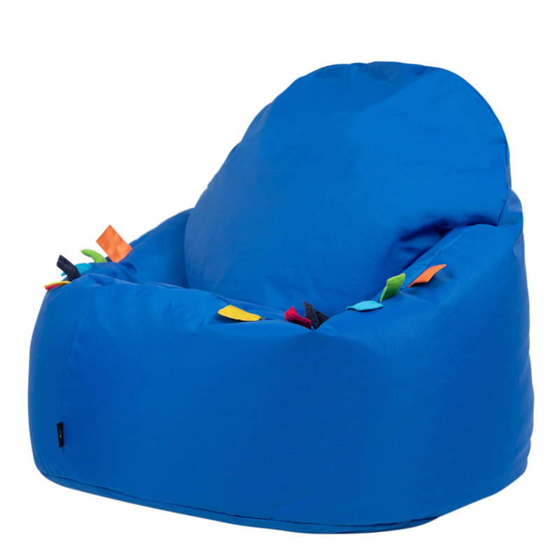 Icon Kids Polyester Outdoor Friendly Refillable Bean Bag Chair & Lounger