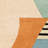 Abstract Hand-Tufted Wool Gold Area Rug-697383100