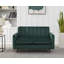 Acke 2 Seater Velvet Loveseat-91637397