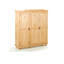 Gordan 3 Door Solid Wood Wardrobe-1460689627