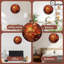 Horloge fondu ambre