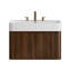 Wall Mounted With Solid Surface Top-912616075