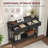 Worthen 39.37" Classical Console Table with 2 Drawers and Open Storage Shelf