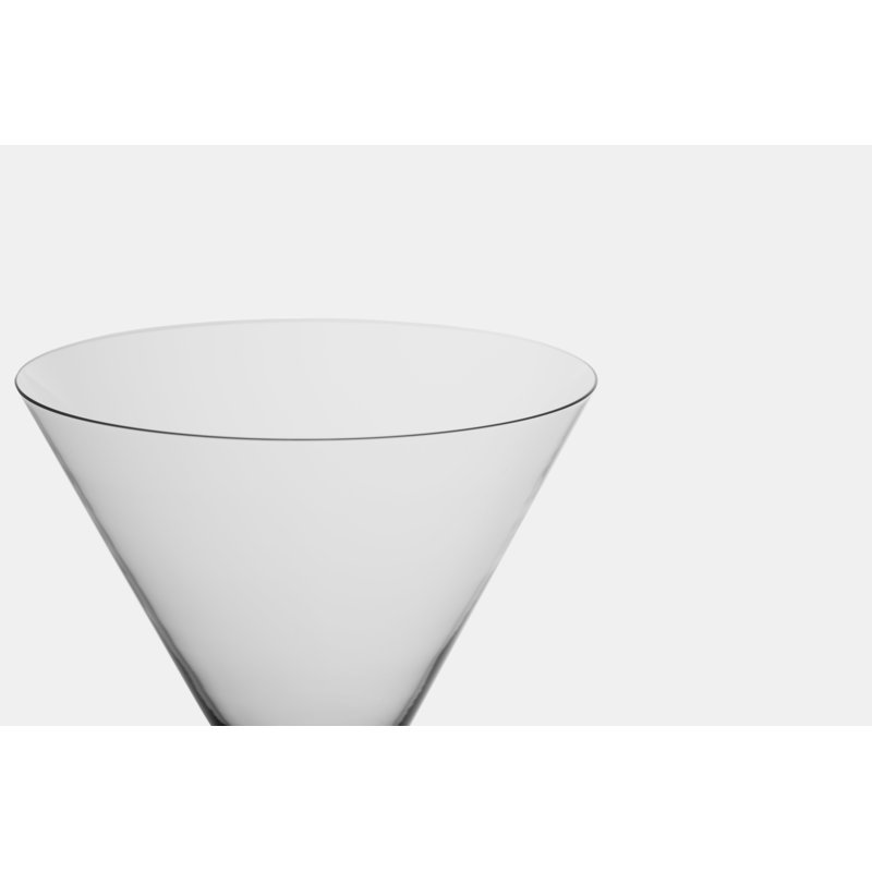 Cocktail Collection - Classic Handmade Crystal Martini Glass