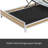 Queen Size Metal Platform Bed-163902668