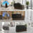 Modern Rectangular Reception Desk With Cable Management-1135498265