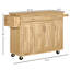 Îlot de cuisine sur roulettes (tabouret non inclus)