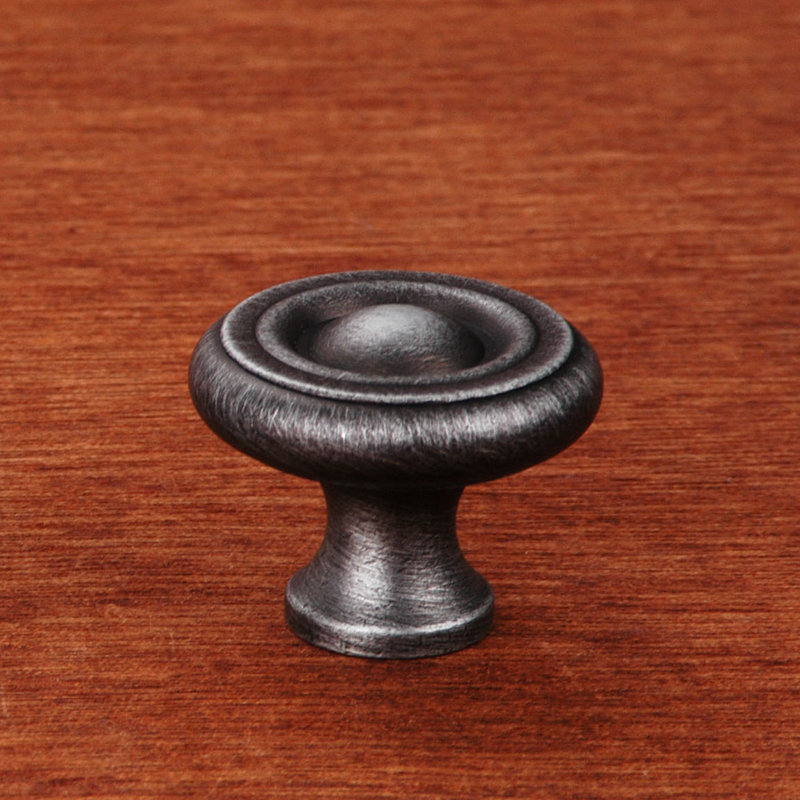 Poignée champignon géorgienne unie CK Series, Nickel vieilli, Diamètre du bouton 1,25 po
