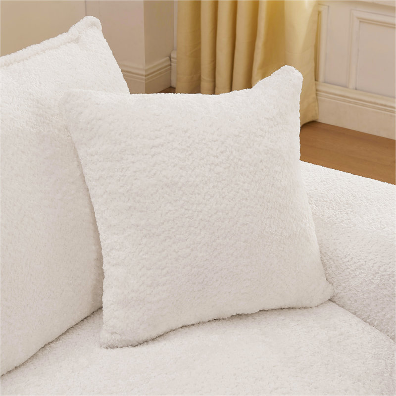 Upholstered 44.16 " Boucle Sofa