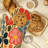 Light Petals Oven Mitt Cotton Twill