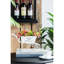 7 - Inch Tall White Distressed Wheelbarrow Planter, Can Hold String And Small Tools On Shelving Be Used As Stand Alone Piece Countertop