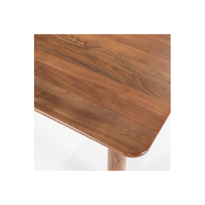 Julian Solid Wood Dining Table, 39" W x 67" L