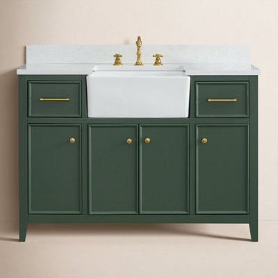 Aisa 48" Pine Single Bathroom Vanity