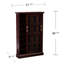 Espresso Windowpane Media Cabinet