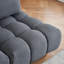 Gris rembourré en éponge pour une assise décontractée - Tissu de salon, de bureau, d'une longueur de 90 pouces avec sièges spacieux et confortables-141562699-167266189