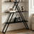4 Tier X Frame Metal Display Shelf-1152893663-1152893634