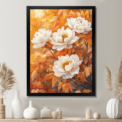 Bodiam - impressions sur toile florales