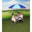 Kids 2 Piece Solid Wood Rectangular Outdoor Table Or Chair and Chair Set