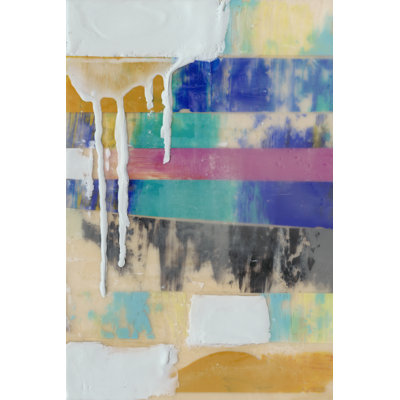 Vibrant Layers I 1 Piece Painting on Canvas