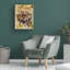 «August Grove® Melissa Wang Golden Bulls I», art mural sur toile-556757106